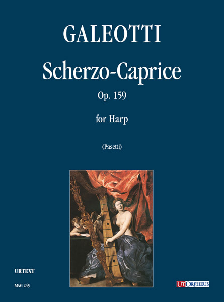 Galeotti, Cesare: Scherzo-Caprice Op. 159 per Arpa
