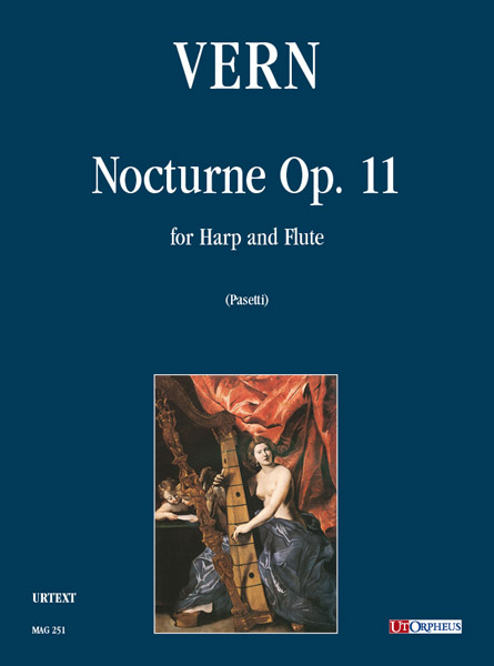 Vern, Auguste: Nocturne op. 11 per Arpa e Flauto