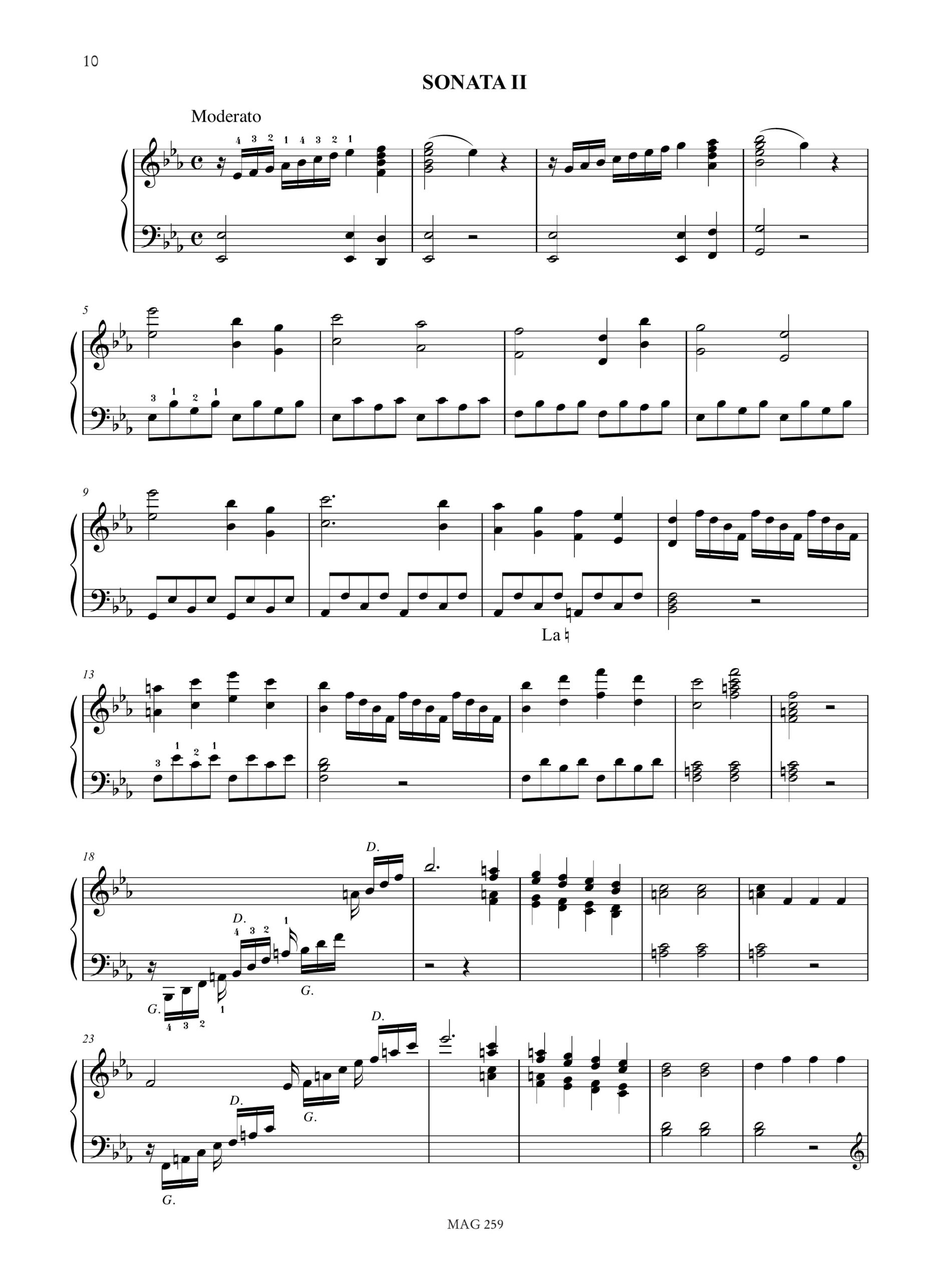 Naderman, François-Joseph: 3 Sonates Progressives op. 19 per Arpa - Image 3