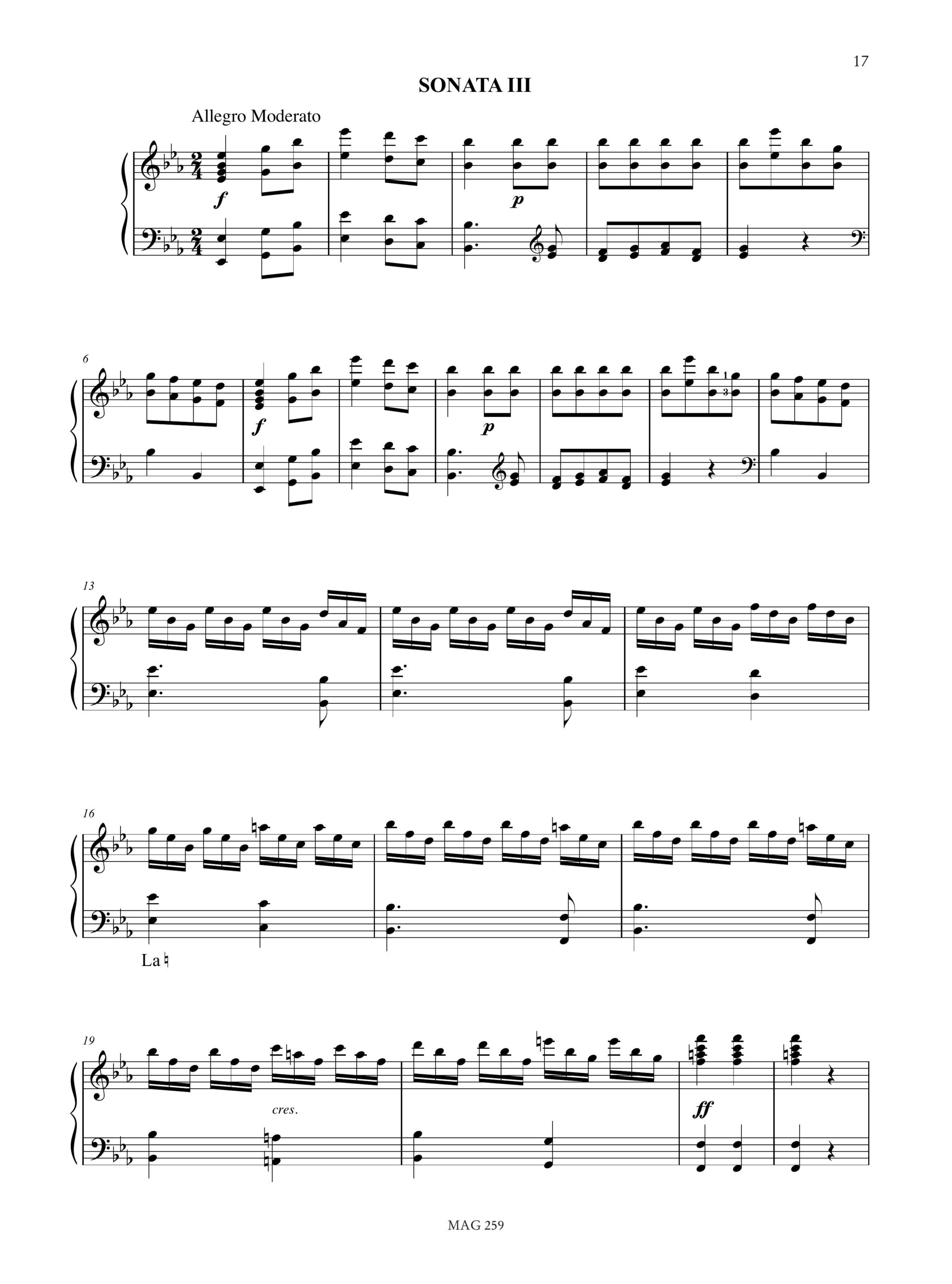 Naderman, François-Joseph: 3 Sonates Progressives op. 19 per Arpa - Image 4