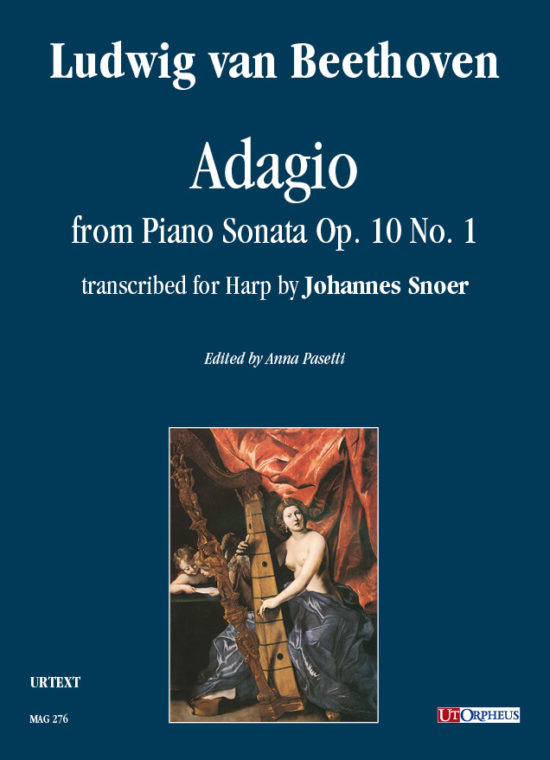 Beethoven, Ludwig van: Adagio dalla Sonata per Pianoforte op. 10 n. 1 per Arpa