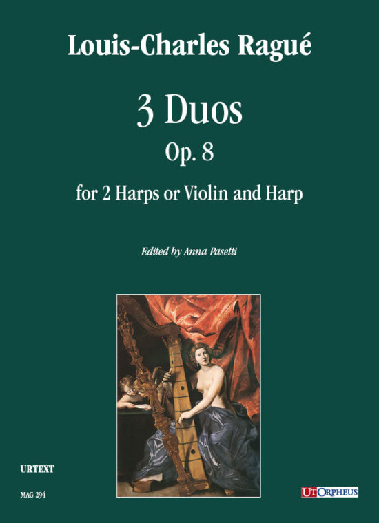 Ragué, Louis-Charles: 3 Duetti op. 8 per 2 Arpe o Violino e Arpa