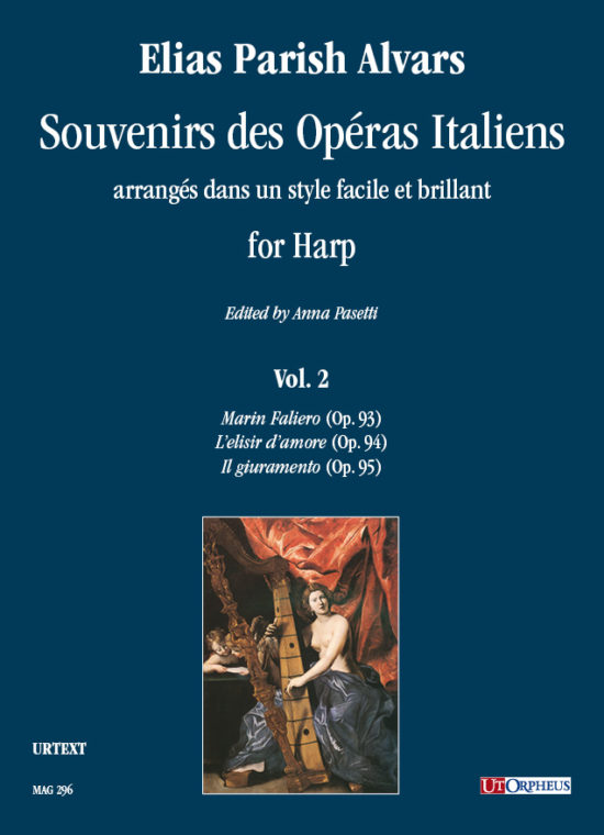 Parish Alvars, Elias: Souvenirs des Opéras Italiens arrangés dans un style facile et brillant per Arpa - Vol. 2