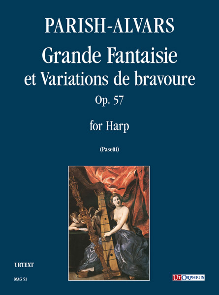 Parish Alvars, Elias: Grande Fantaisie et Variations de bravoure Op. 57 per Arpa