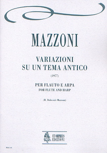 Mazzoni, Nino: Variazioni su un tema antico per Flauto e Arpa (1977)