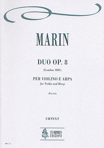 Marin, Marie-Martin: Duo Op. 8 per Violino e Arpa