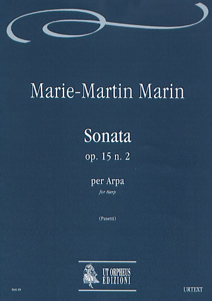 Marin, Marie-Martin: Sonata Op. 15 N. 2 per Arpa