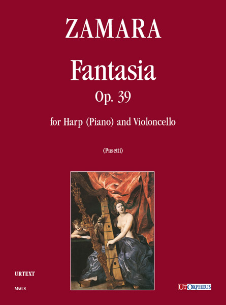 Zamara, Antonio: Fantasia Op. 39 per Arpa (Pianoforte) e Violoncello