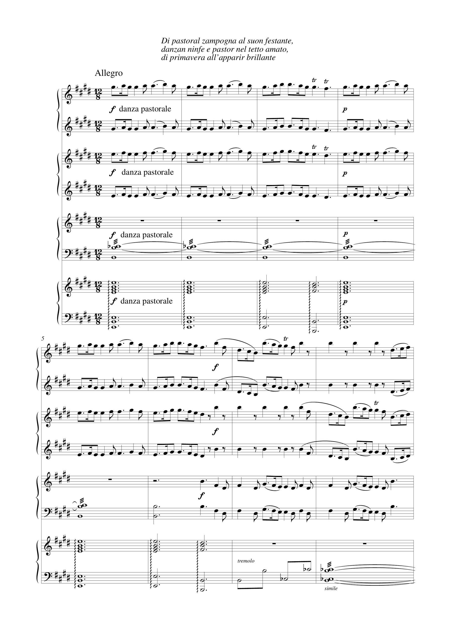 Vivaldi, Antonio: Le Quattro Stagioni per 4 Arpe - Vol. 1: La Primavera - Concerto Op. 8 N. 1 - Image 4