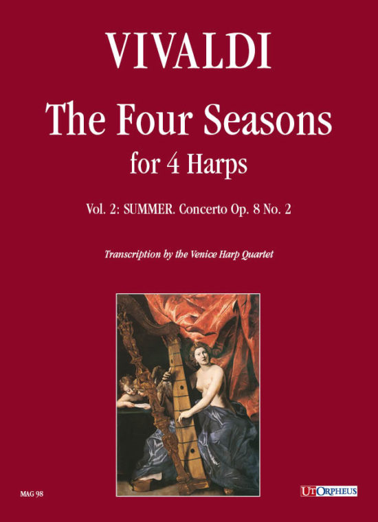 Vivaldi, Antonio: Le Quattro Stagioni per 4 Arpe - Vol. 2: L’Estate - Concerto Op. 8 N. 2