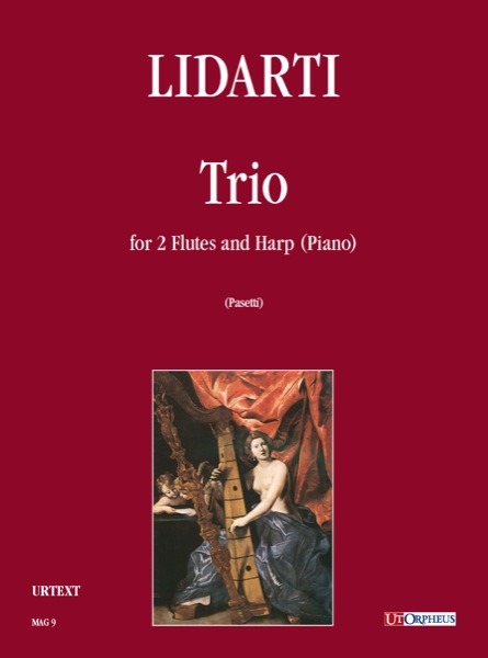 Lidarti, Christian Joseph: Trio per 2 Flauti e Arpa (Pianoforte)