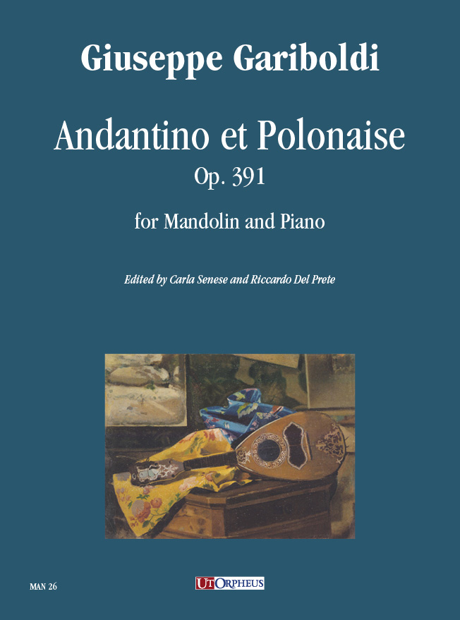 Gariboldi, Giuseppe: Andantino et Polonaise op. 391 per Mandolino e Pianoforte