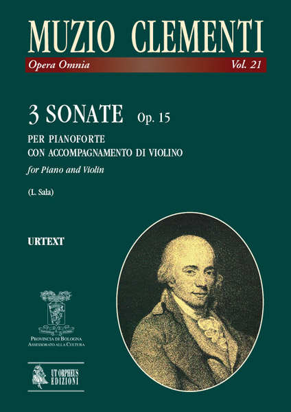 Clementi, Muzio: 3 Sonate Op. 15 per Pianoforte e Violino