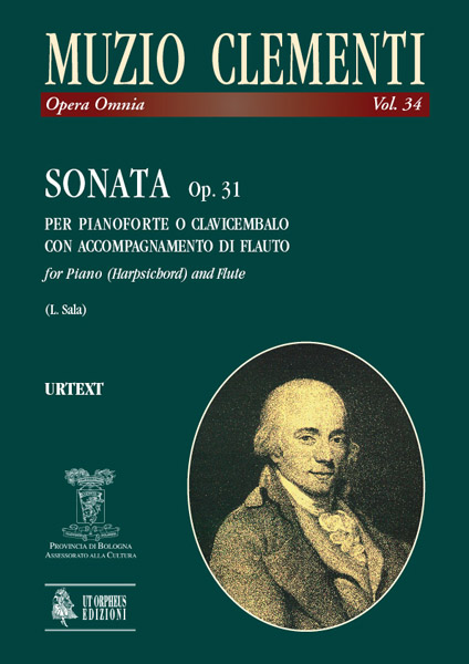Clementi, Muzio: Sonata Op. 31 per Pianoforte o Clavicembalo e Flauto