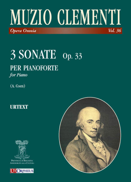 Clementi, Muzio: 3 Sonate Op. 33 per Pianoforte