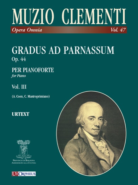 Clementi, Muzio: Gradus ad Parnassum Op. 44 per Pianoforte - Vol. III