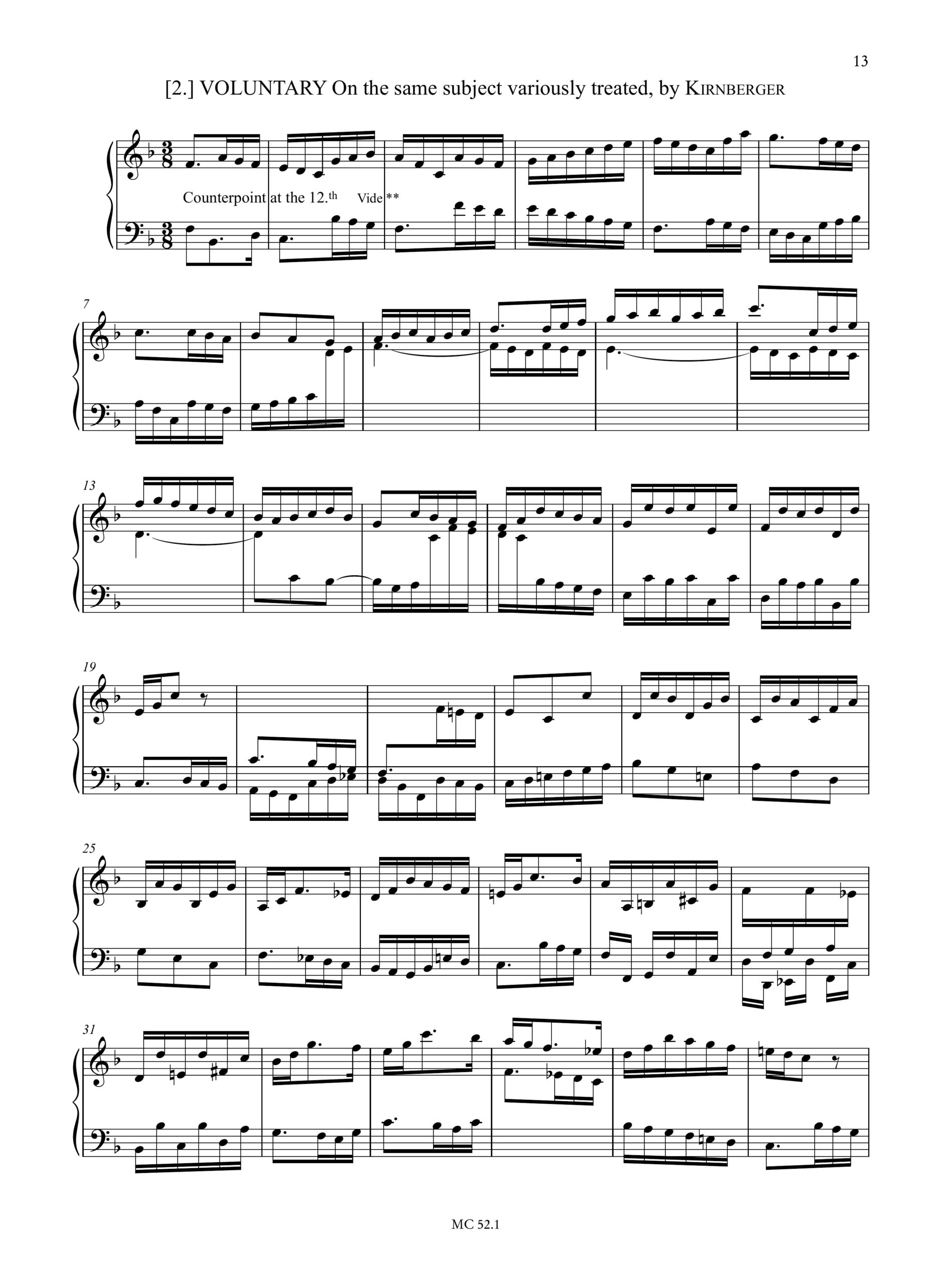 Clementi, Muzio: Clementi’s Selection of Practical Harmony WO 7 per Organo o Pianoforte - Vol. I - Image 3