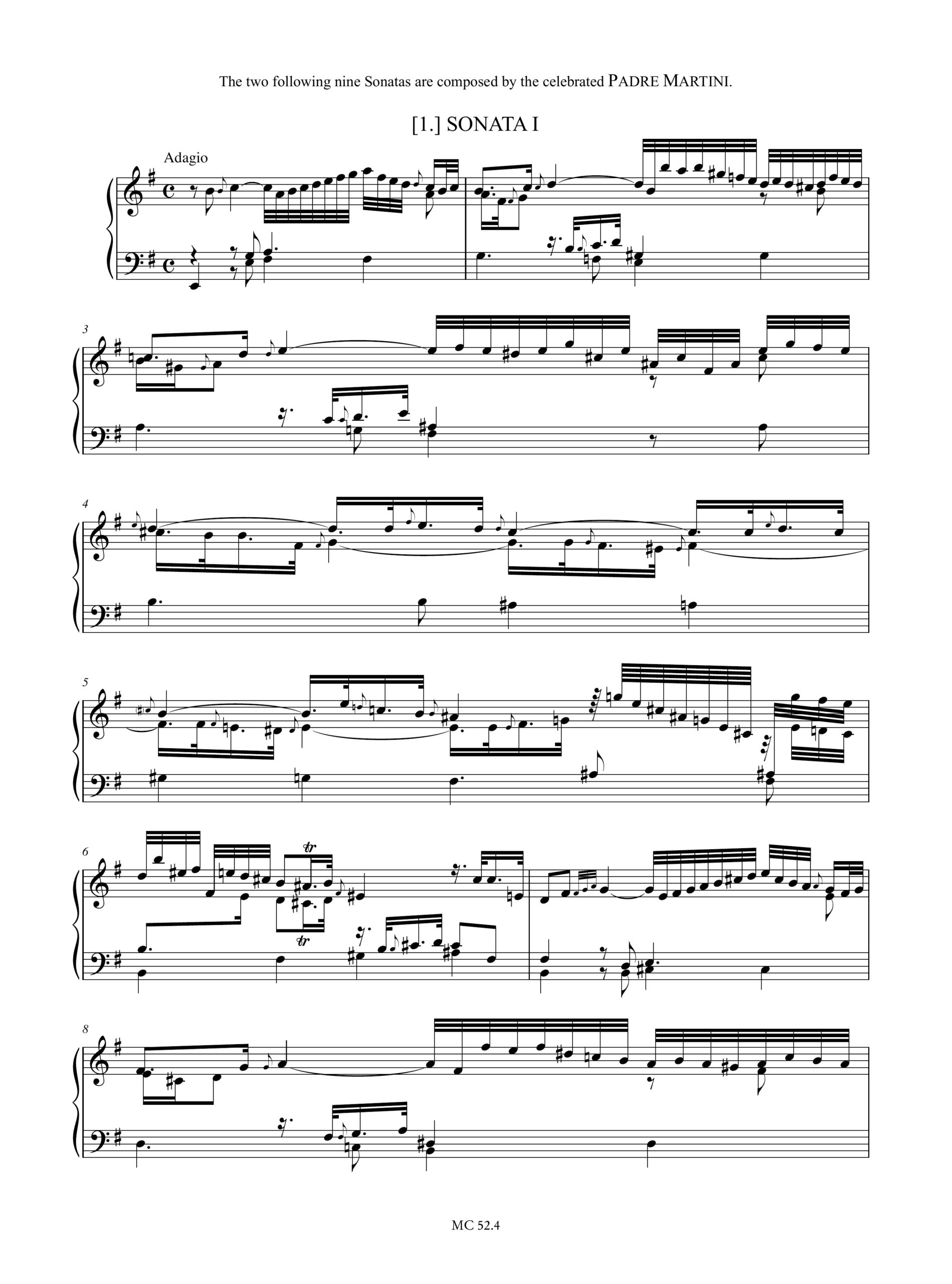 Clementi, Muzio: Clementi’s Selection of Practical Harmony WO 7 per Organo o Pianoforte - Vol. IV - Image 2