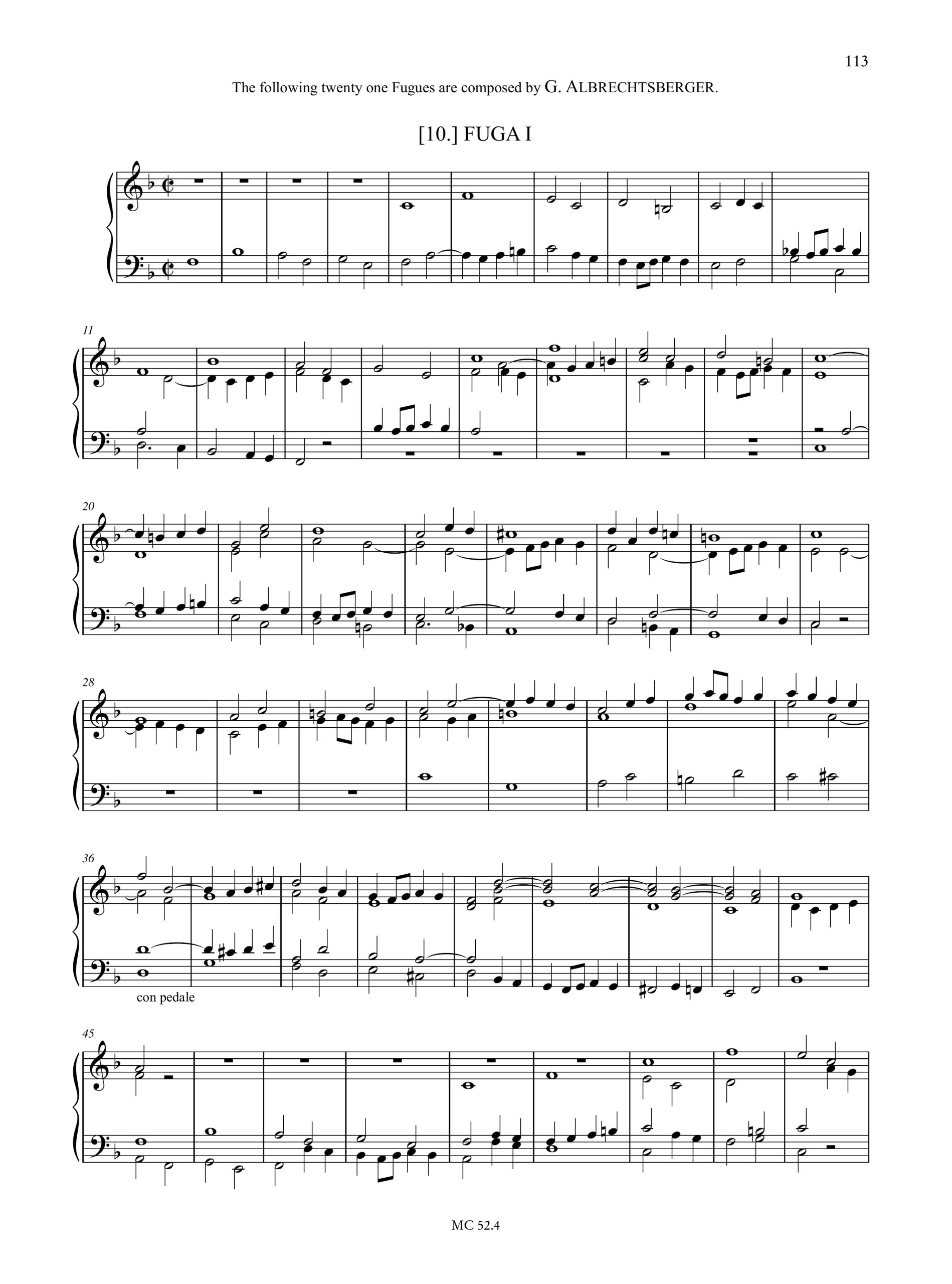 Clementi, Muzio: Clementi’s Selection of Practical Harmony WO 7 per Organo o Pianoforte - Vol. IV - Image 5