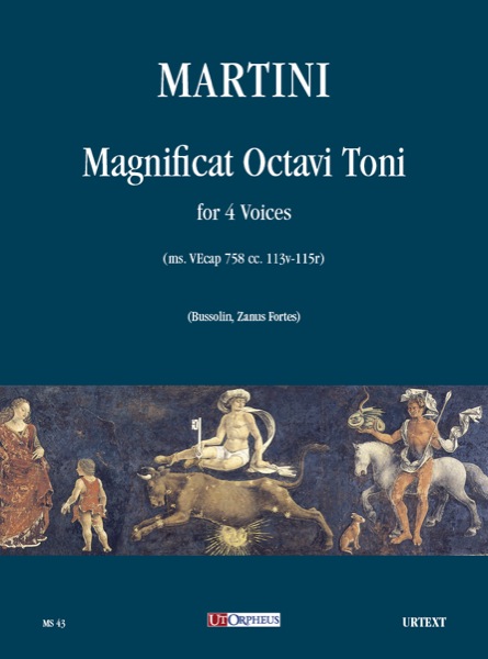 Martini, Johannes: Magnificat Octavi Toni (ms. VEcap 758 cc. 113v-115r) a 4 voci