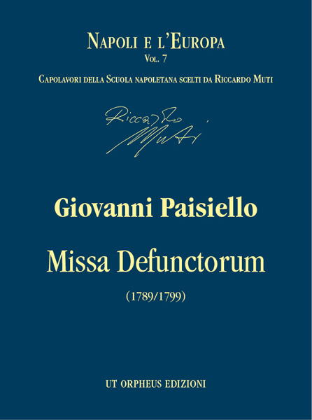 Paisiello, Giovanni: Missa Defunctorum. Requiem per Soli, Coro e Orchestra (1789/1799) [Partitura]