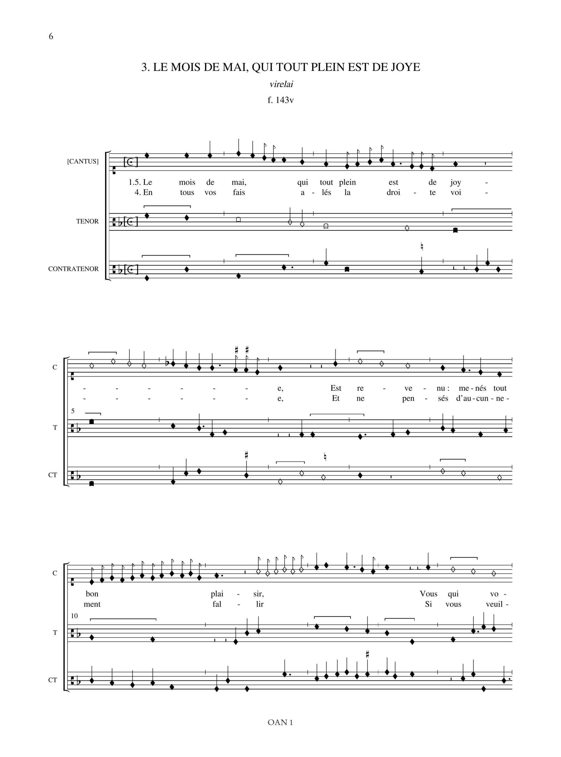 Le Codex de Chypre (Torino, Biblioteca Universitaria J.II.9) - Vol. I: Rondeaux et Virelais I - Image 4