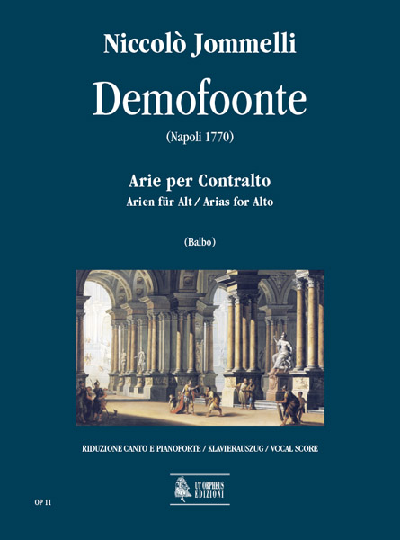 Jommelli, Niccolò: Demofoonte. Arie per Contralto [Riduzione Canto e Pianoforte]