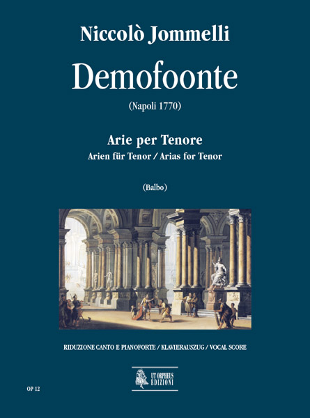 Jommelli, Niccolò: Demofoonte. Arie per Tenore [Riduzione Canto e Pianoforte]