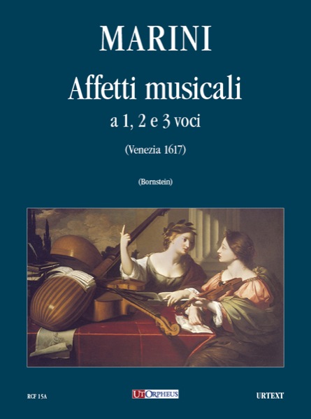 Marini, Biagio: Affetti musicali a 1, 2 e 3 voci (Venezia 1617) [Partitura]