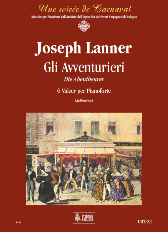 Lanner, Joseph: Gli Avventurieri (Die Abentheurer). 6 Valzer per Pianoforte