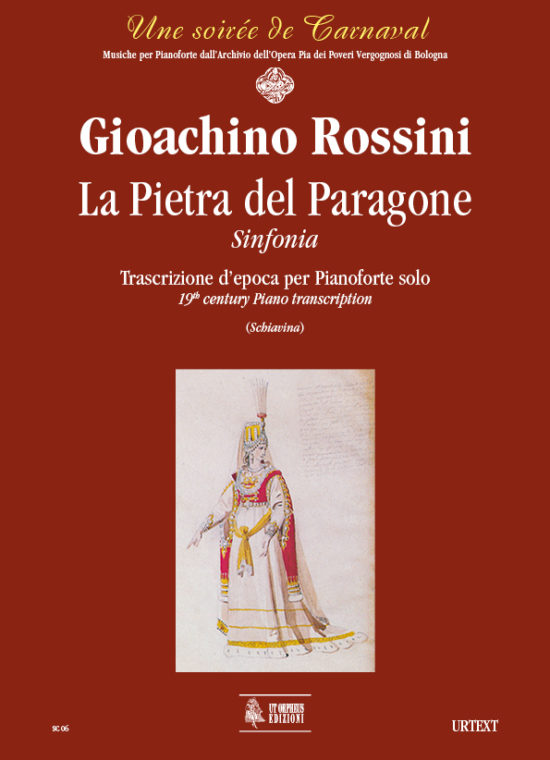 Rossini, Gioachino: La Pietra del Paragone. Sinfonia. Trascrizione d’epoca per Pianoforte solo