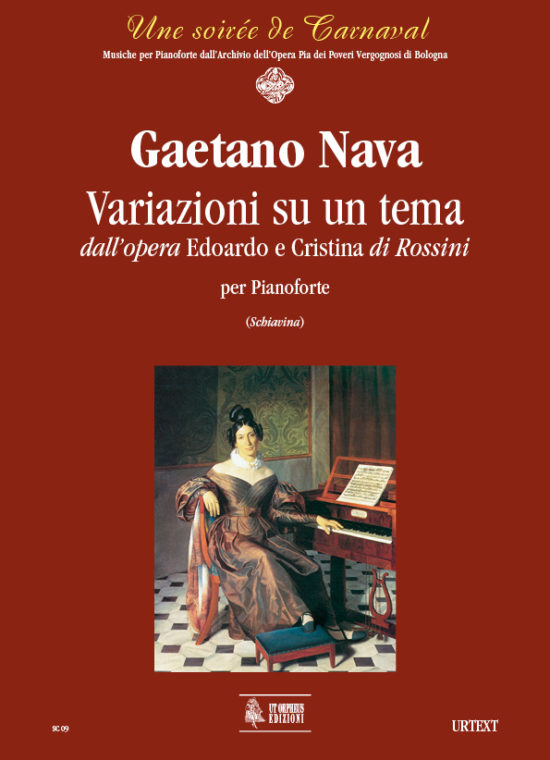 Nava, Gaetano: Variazioni su un tema dall’opera “Edoardo e Cristina” di Rossini per Pianoforte
