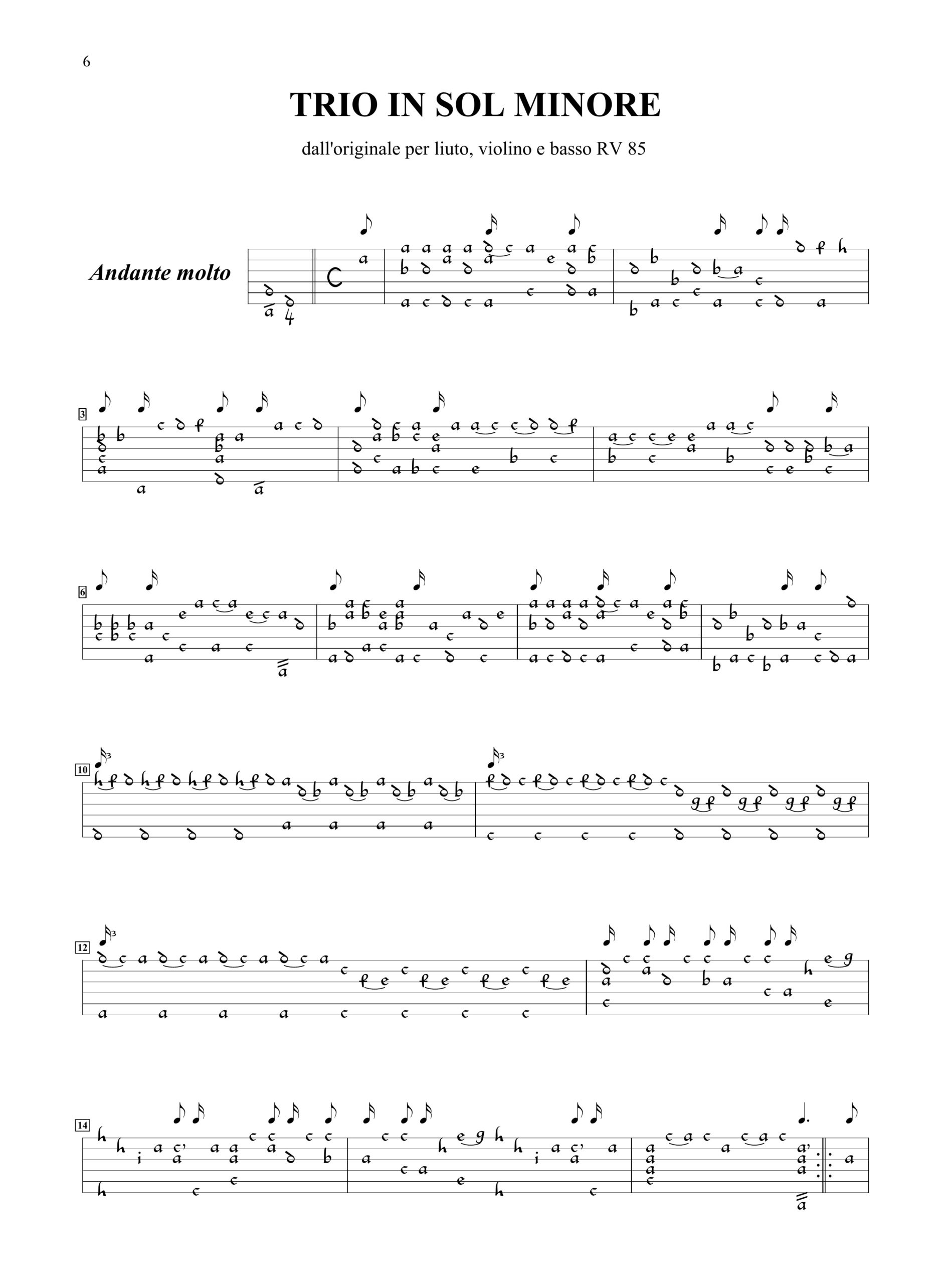 Vivaldi, Antonio: 7 Concerti trascritti per Liuto - Image 3