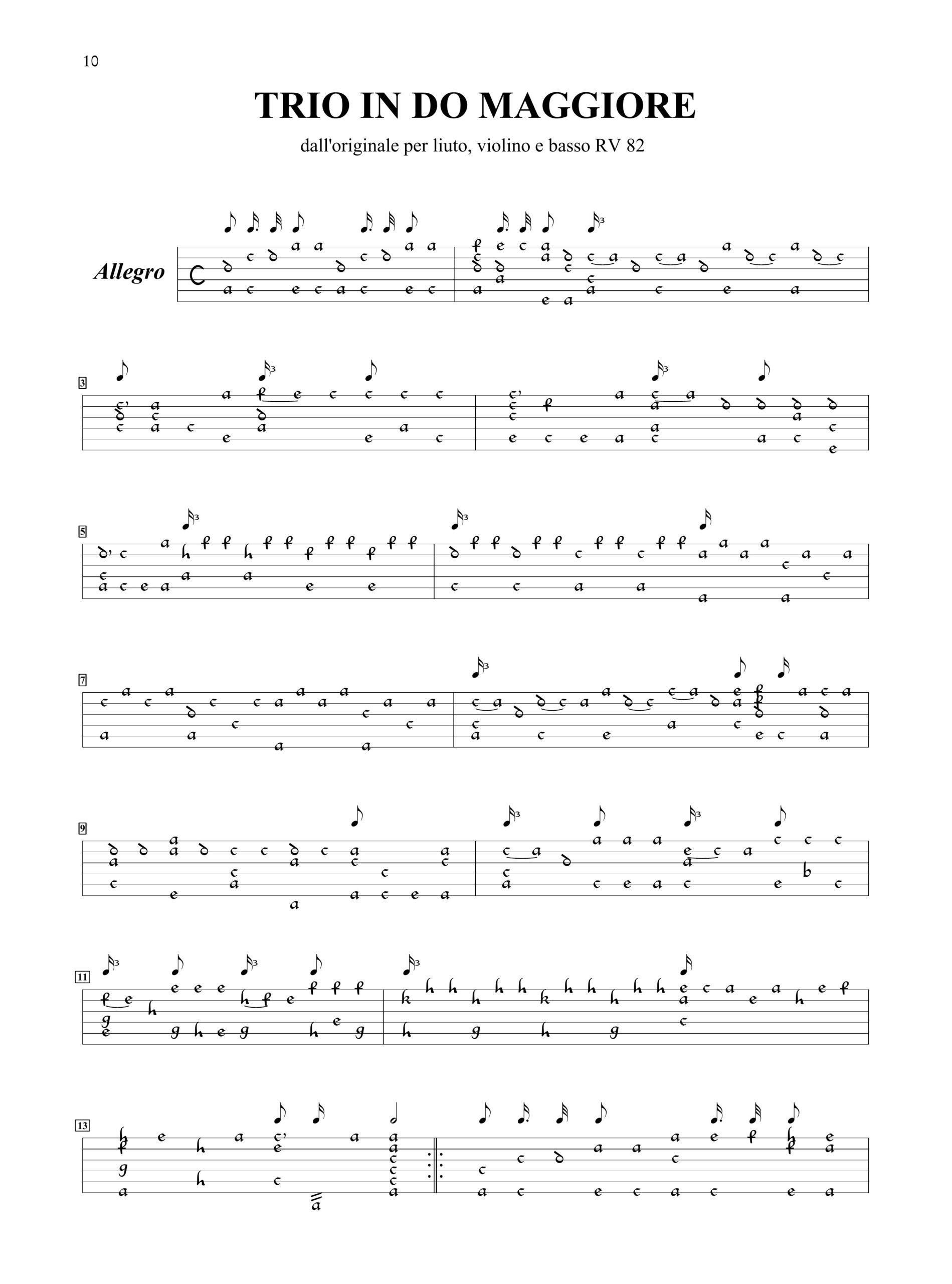 Vivaldi, Antonio: 7 Concerti trascritti per Liuto - Image 4