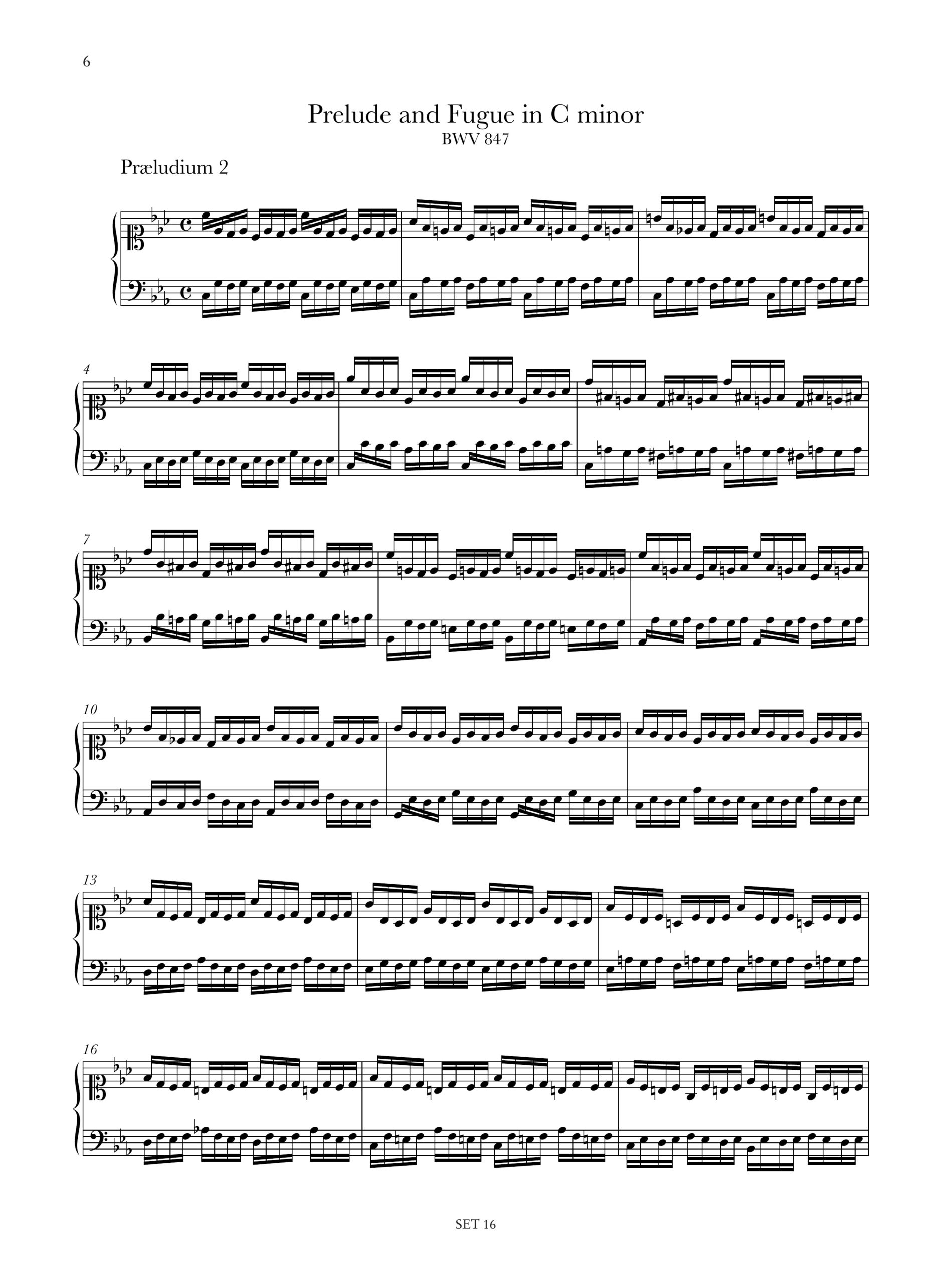 Bach, Johann Sebastian: Il Clavicembalo ben temperato I - Image 4