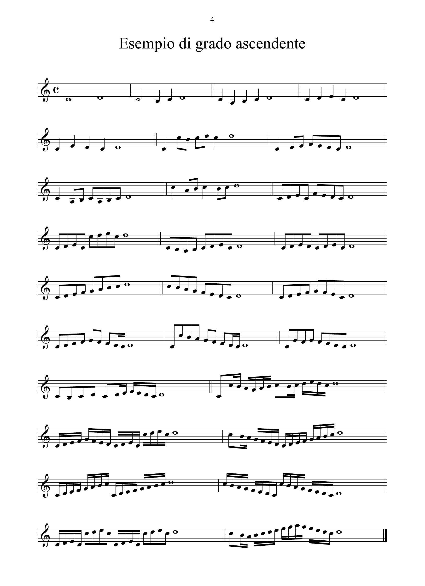 G.B. Spadi - Libro de' passaggi ascendenti et descendenti di grado per grado, et ancor di terza, con - Image 2