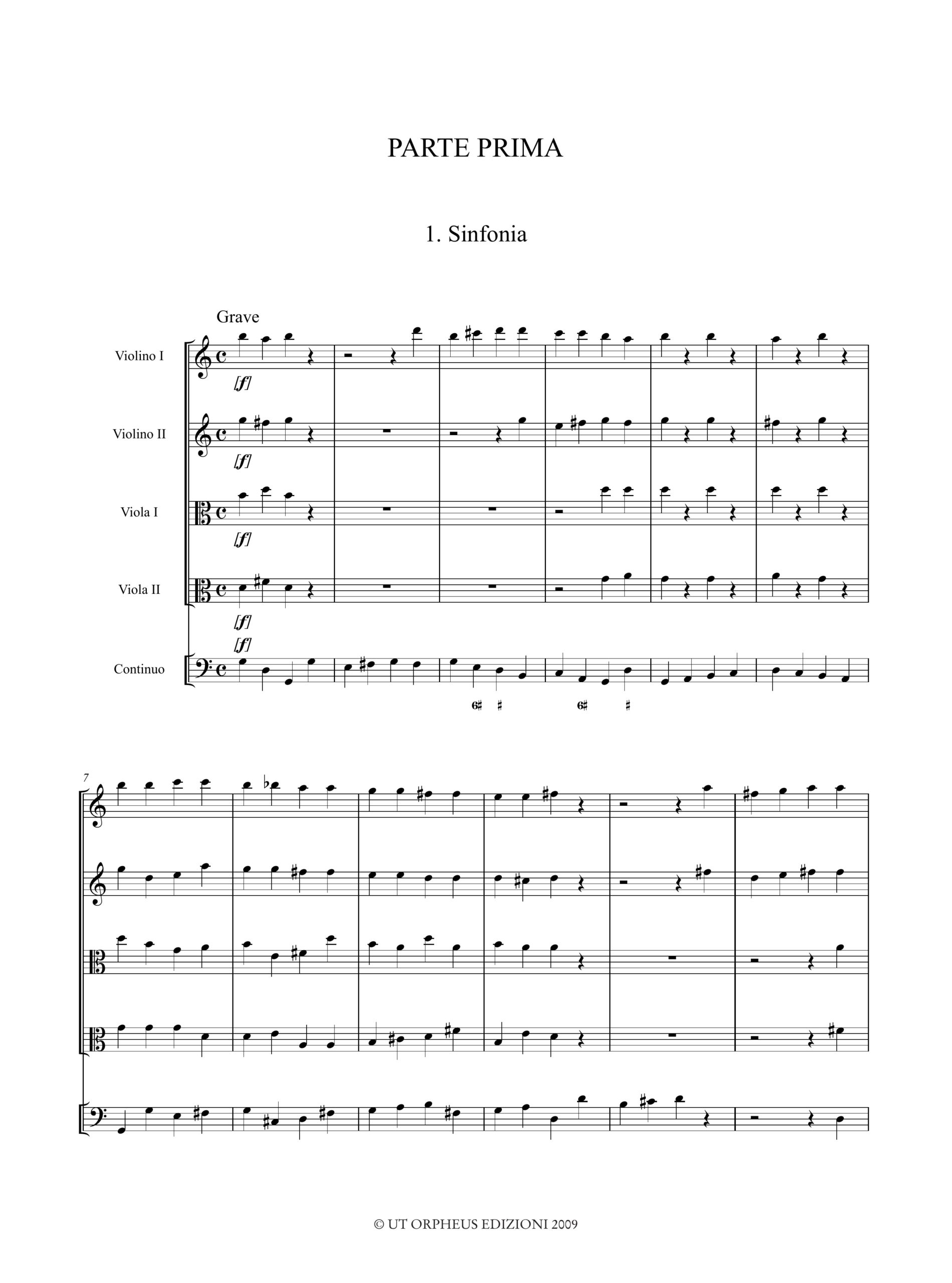 Bassani, Giovanni Battista: Giona. Oratorio a 5 voci (SSATB), archi e basso continuo (Modena 1689) - Image 3