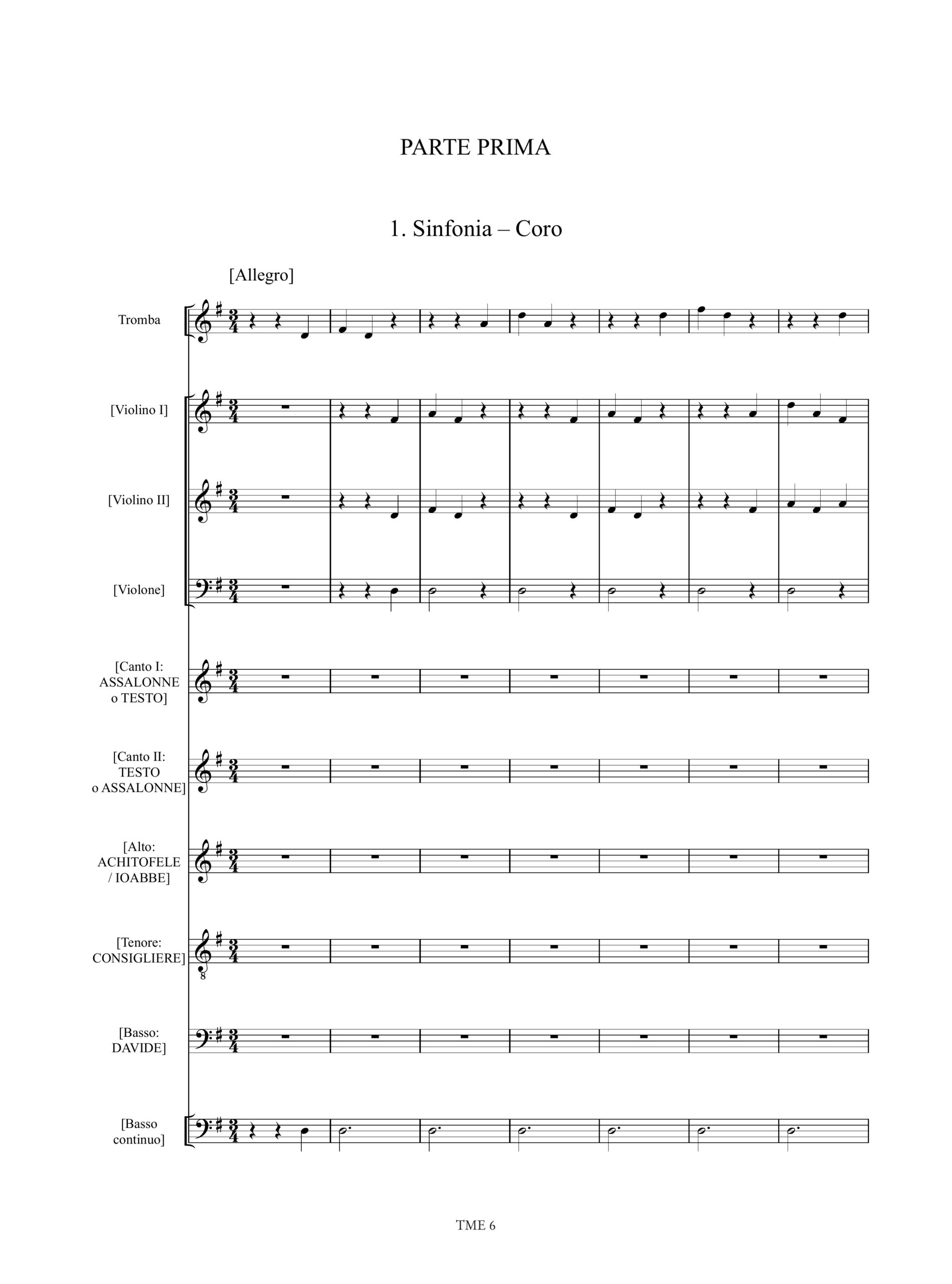 Colonna, Giovanni Paolo: L’Assalonne (Modena 1684) - Il Mosè legato di Dio e liberator del popolo ebreo (Modena 1686) - Image 3