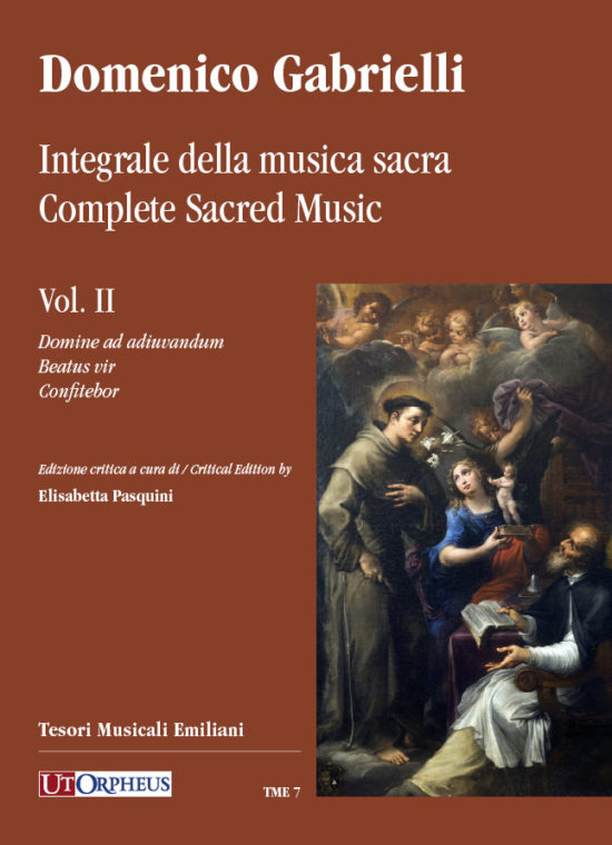 Gabrielli, Domenico: Integrale della musica sacra - Vol. II: Domine ad adiuvandum - Beatus vir - Confitebor