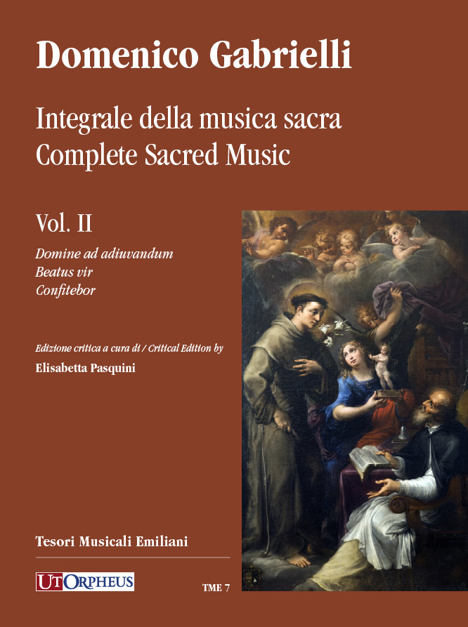 Gabrielli, Domenico: Integrale della musica sacra - Vol. II: Domine ad adiuvandum - Beatus vir - Confitebor