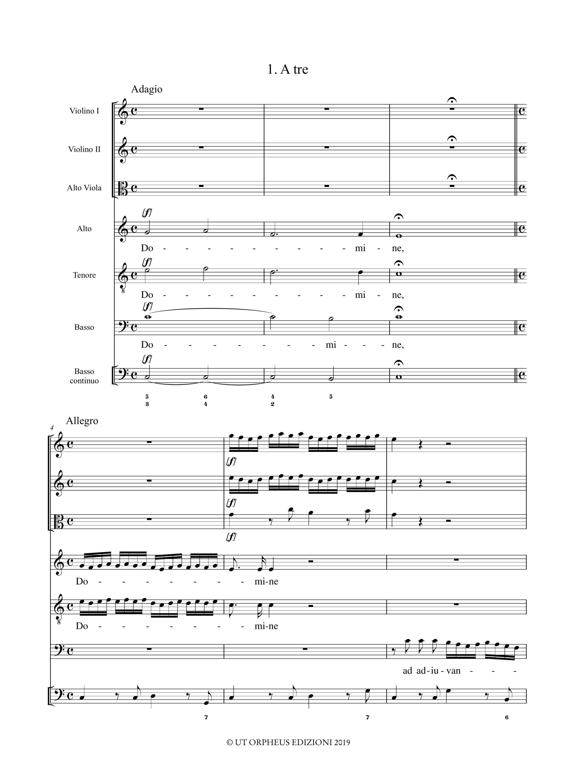 Gabrielli, Domenico: Integrale della musica sacra - Vol. II: Domine ad adiuvandum - Beatus vir - Confitebor - Image 3