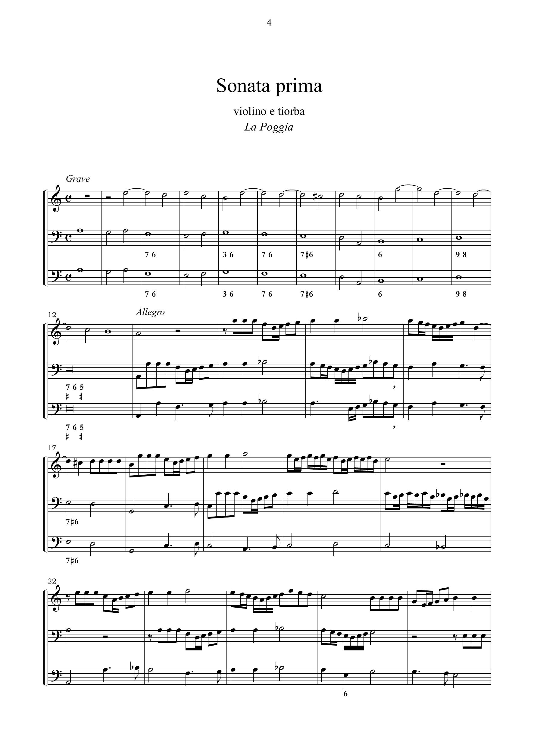 Marco Uccellini (1603 - 1680) - Sonate, arie et correnti op.3 (Venezia, 1642) - Image 2