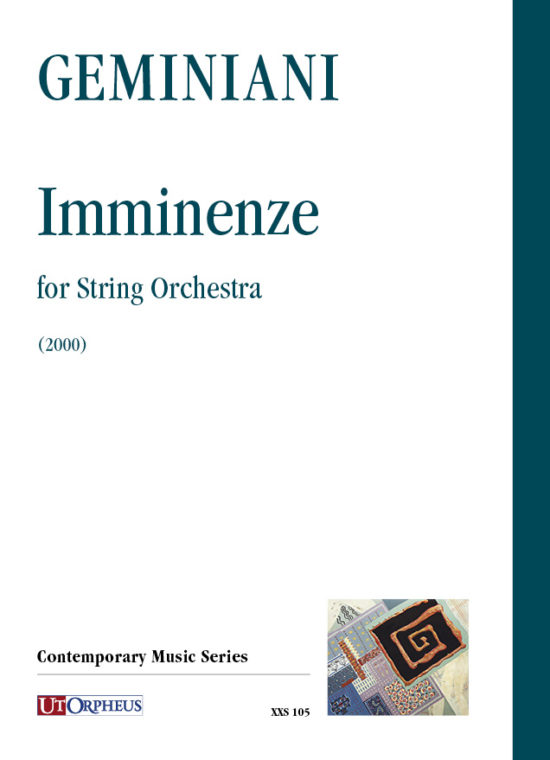 Geminiani, Paolo: Imminenze per Orchestra d’Archi (2000) [Partitura]