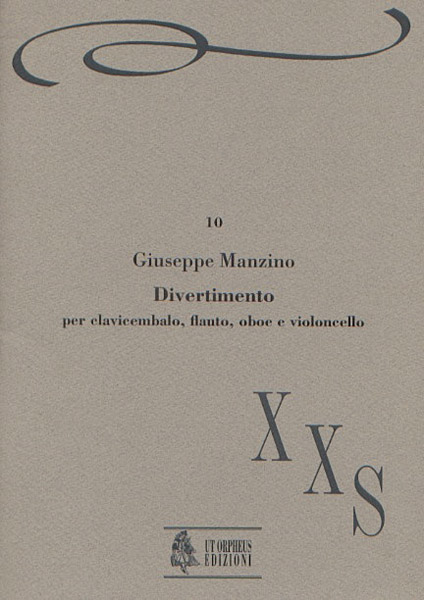 Manzino, Giuseppe: Divertimento per Clavicembalo, Flauto, Oboe e Violoncello (1989)