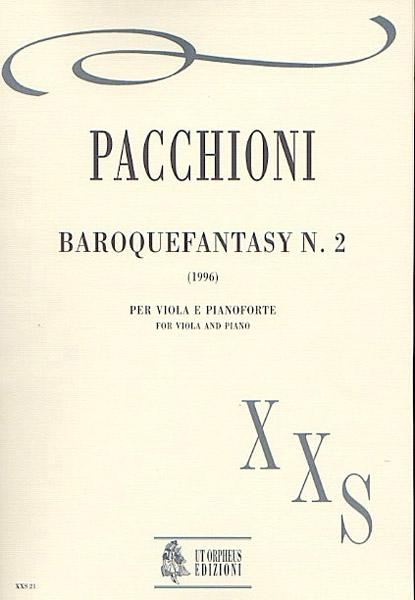 Pacchioni, Giorgio: Baroquefantasy N. 2 per Viola e Pianoforte (1996)
