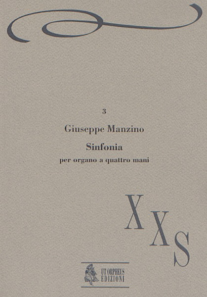 Manzino, Giuseppe: Sinfonia per Organo a 4 mani (1989)