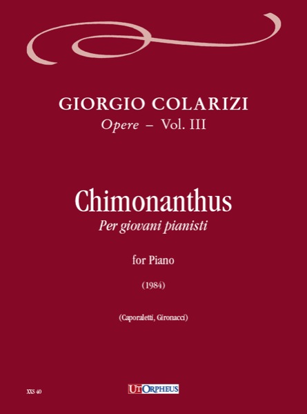 Colarizi, Giorgio: Chimonanthus per Pianoforte (1984)