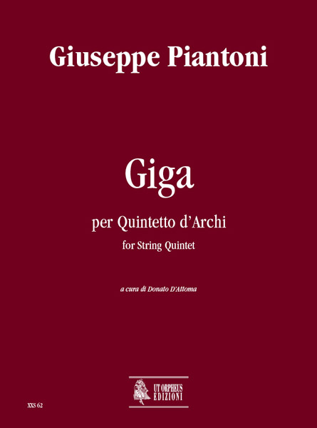 Piantoni, Giuseppe: Giga per Quintetto d’Archi