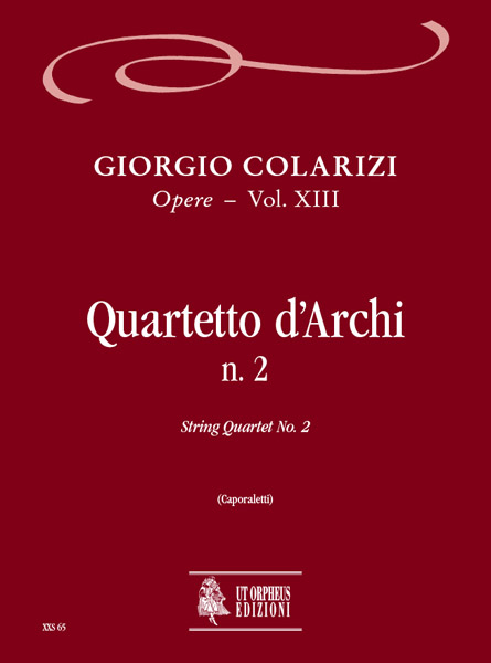 Colarizi, Giorgio: Quartetto d’Archi N. 2