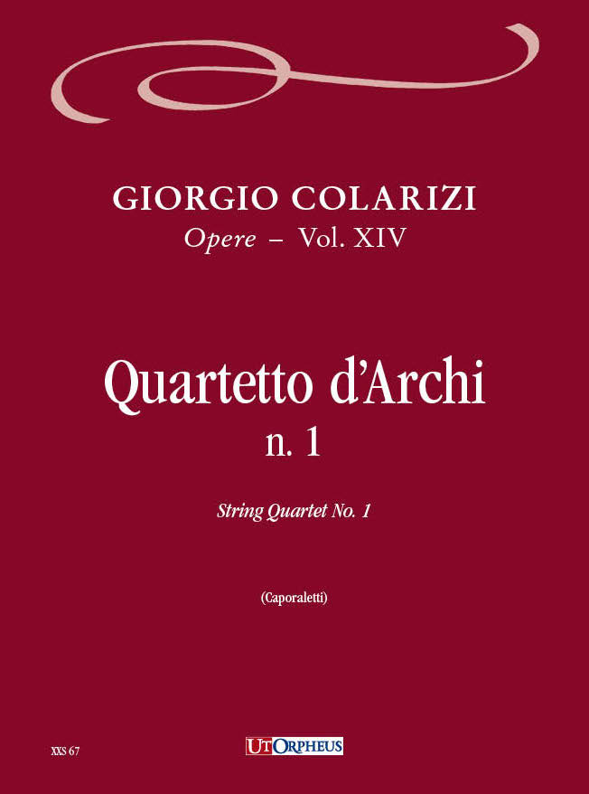 Colarizi, Giorgio: Quartetto d’Archi N. 1